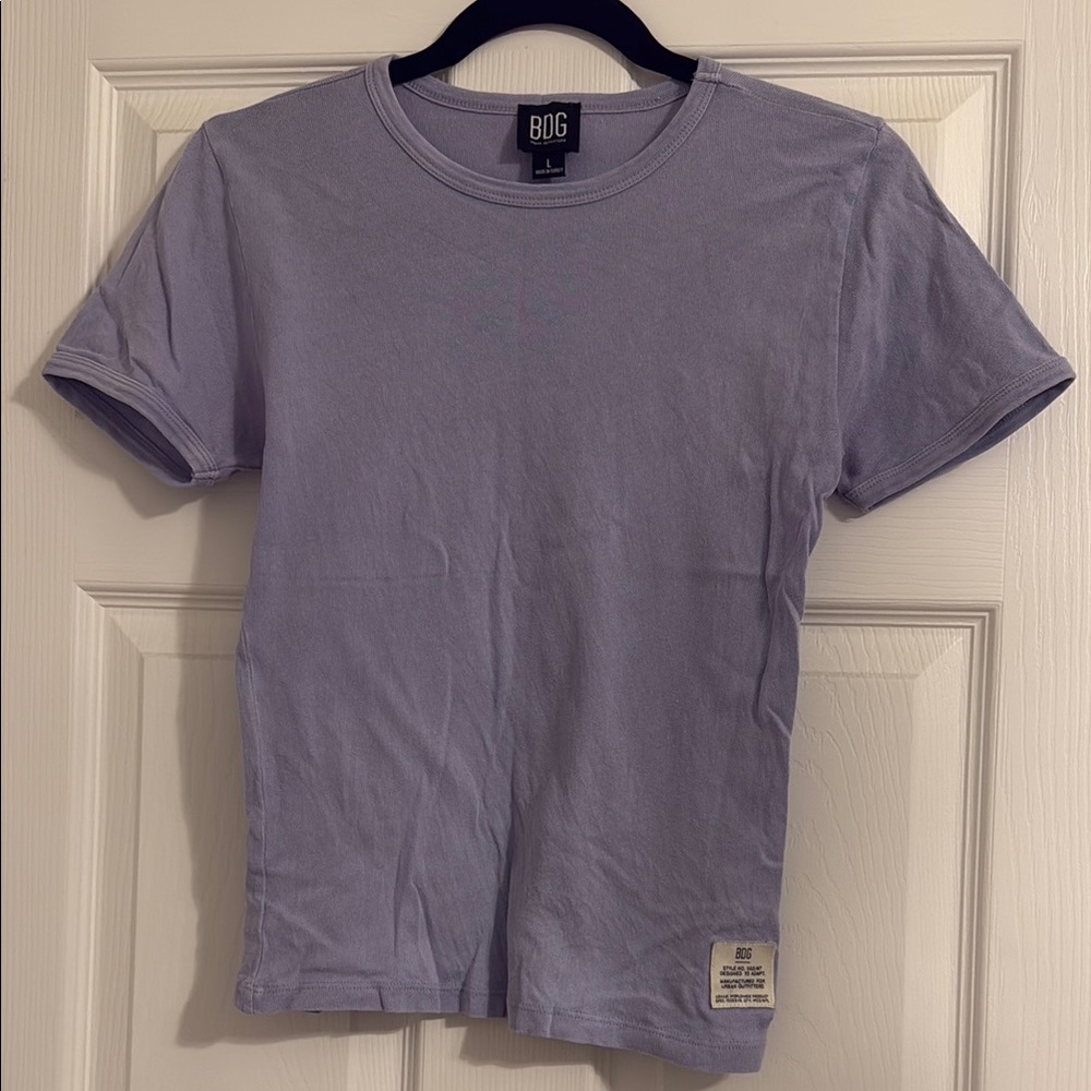 BDG Purple Short Sleeve Tee